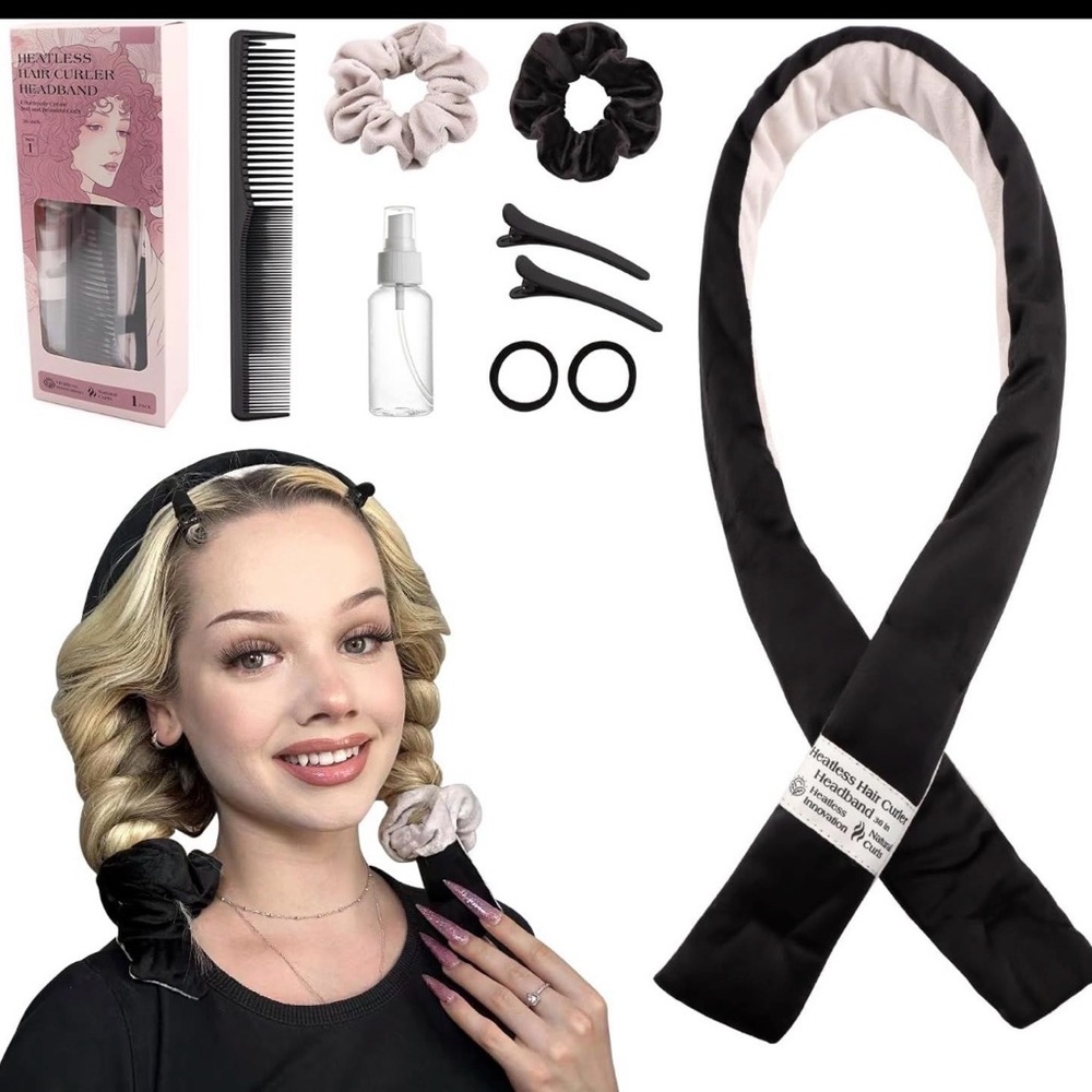 *Add On - Heatless Curling Set